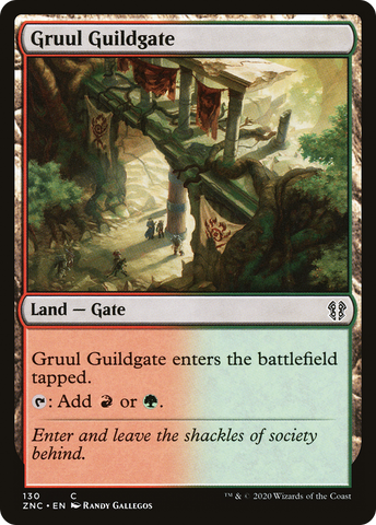 {C} Gruul Guildgate [Zendikar Rising Commander][ZNC 130]