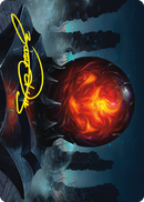 {A} Commander's Sphere Art Card (Gold-Stamped Signature) [The Lord of the Rings: Tales of Middle-earth Art Series][GS ALTR 075]