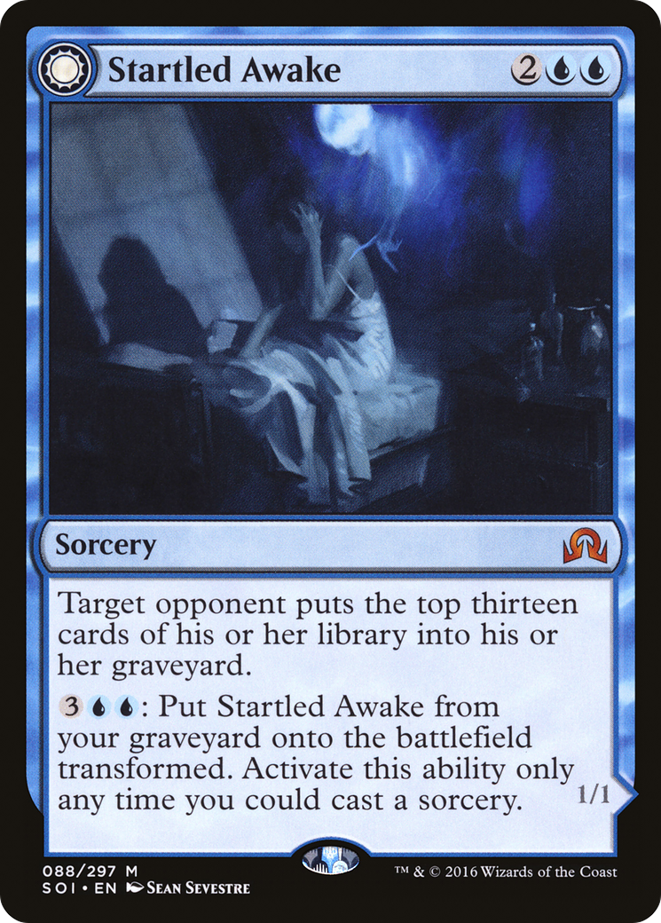 {R} Startled Awake // Persistent Nightmare [Shadows over Innistrad][SOI 088]