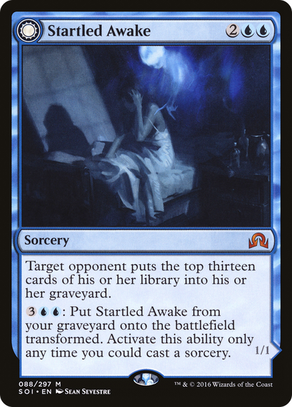 {R} Startled Awake // Persistent Nightmare [Shadows over Innistrad][SOI 088]