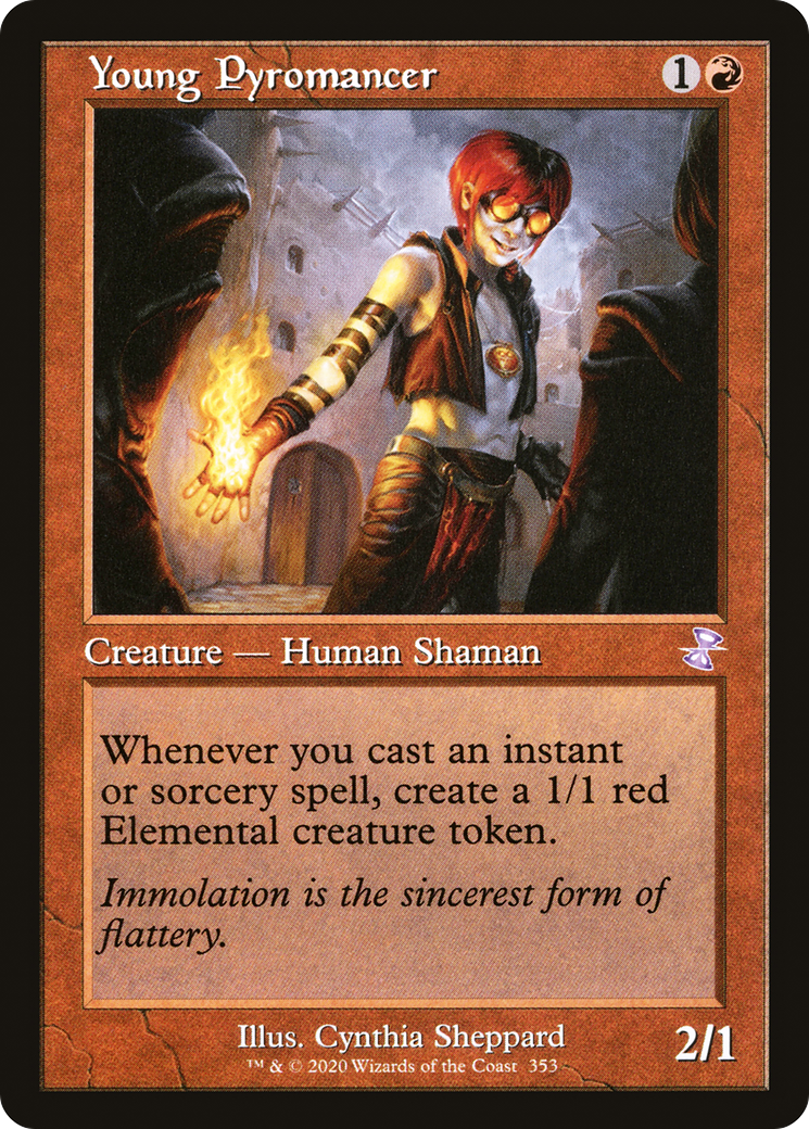 {R} Young Pyromancer (Timeshifted) [Time Spiral Remastered][TSR 353]