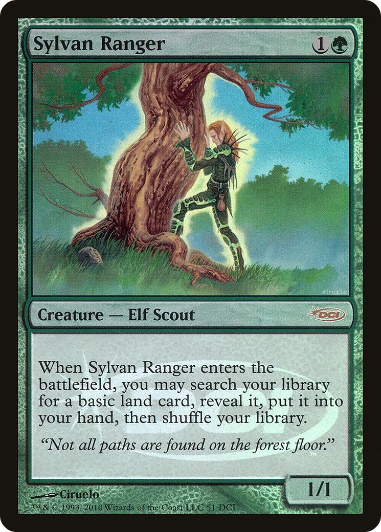{R} Sylvan Ranger [Wizards Play Network 2010][PA WP10 051]