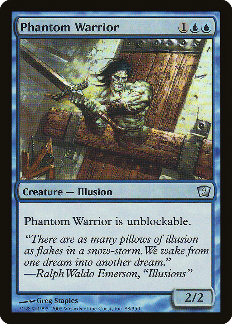 {C} Phantom Warrior [Ninth Edition][9ED 088]