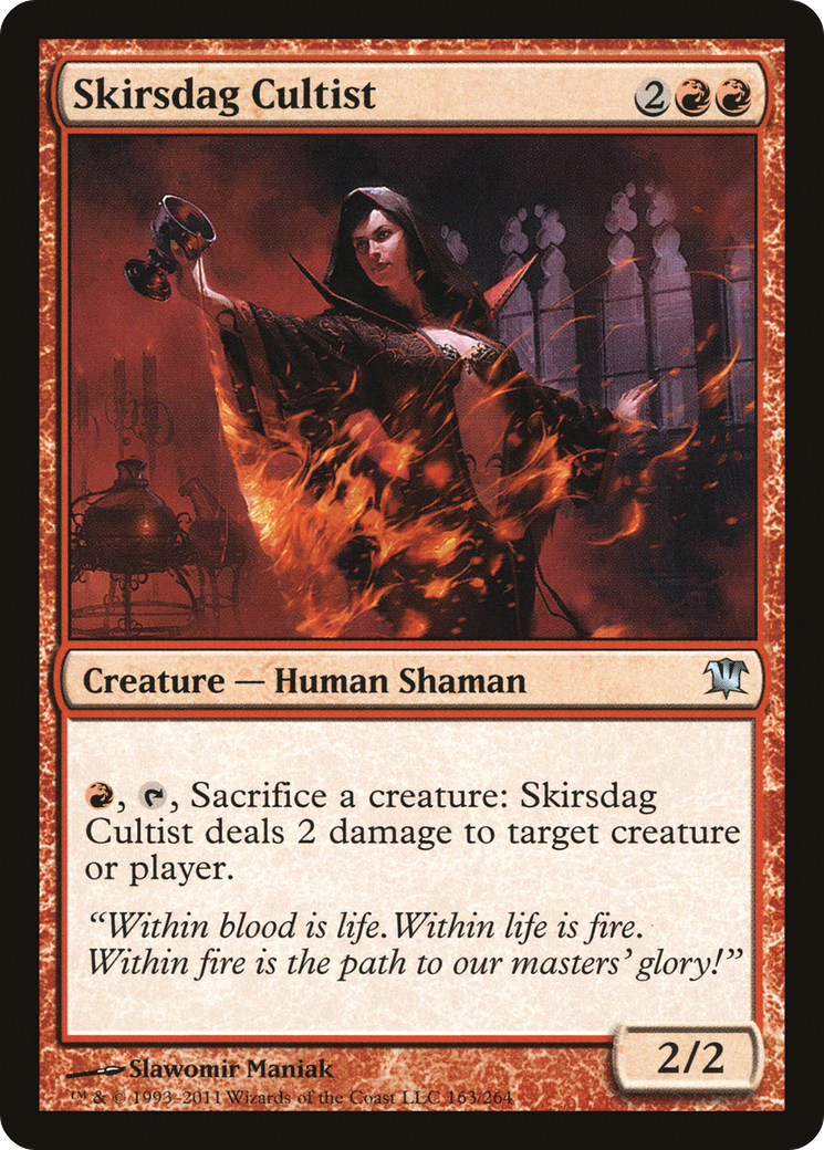 {C} Skirsdag Cultist [Innistrad][ISD 163]