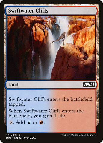 {C} Swiftwater Cliffs [Core Set 2021][M21 251]