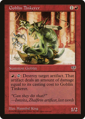 {C} Goblin Tinkerer [Mirage][MIR 180]