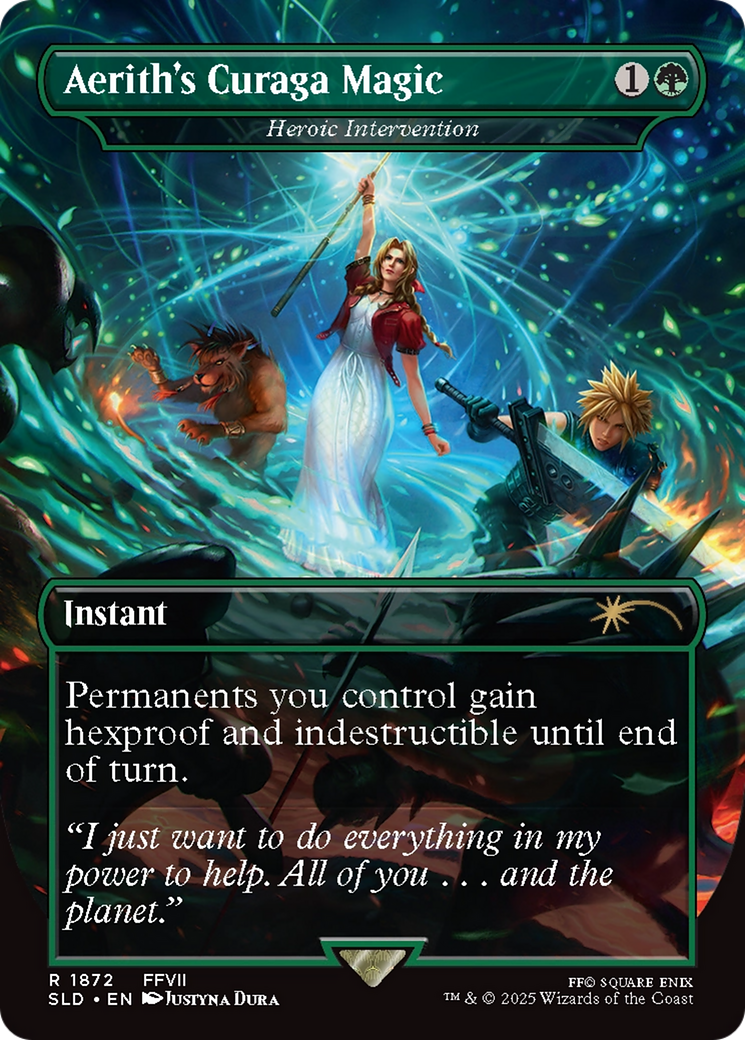 Heroic Intervention [SLD-1872]  (Borderless) Foil