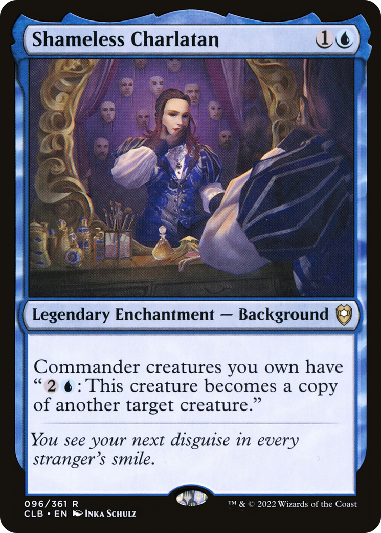 {R} Shameless Charlatan [Commander Legends: Battle for Baldur's Gate][CLB 096]