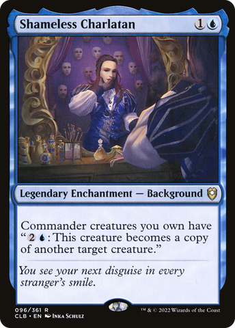 {R} Shameless Charlatan [Commander Legends: Battle for Baldur's Gate][CLB 096]