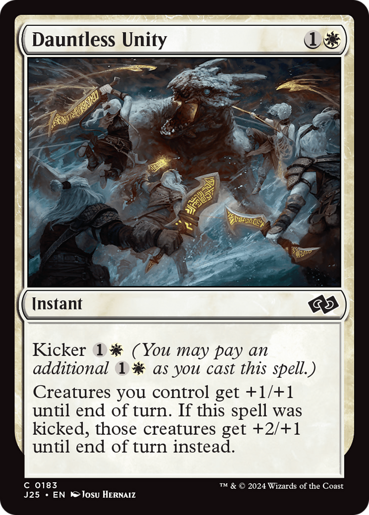 {C} Dauntless Unity [Foundations Jumpstart][J25 183]