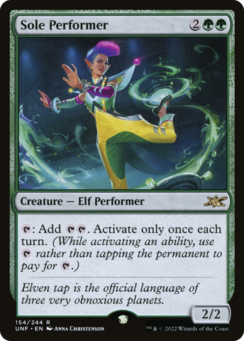 {R} Sole Performer [Unfinity][UNF 154]