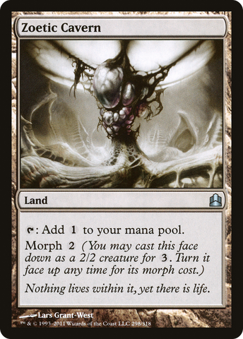 {C} Zoetic Cavern [Commander 2011][CMD 298]