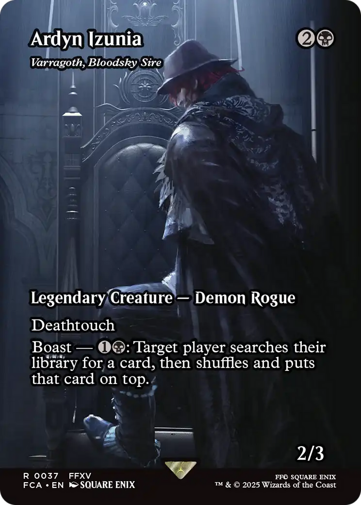 {R} Varragoth, Bloodsky Sire -  Ardyn Izunia (Showcase) [FINAL FANTASY : Through the Ages][FCA 037]