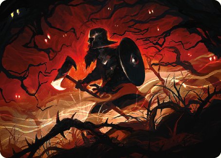 {A} Gimli, Counter of Kills Art Card (44/81) [The Lord of the Rings: Tales of Middle-earth Art Series][ALTR 044]