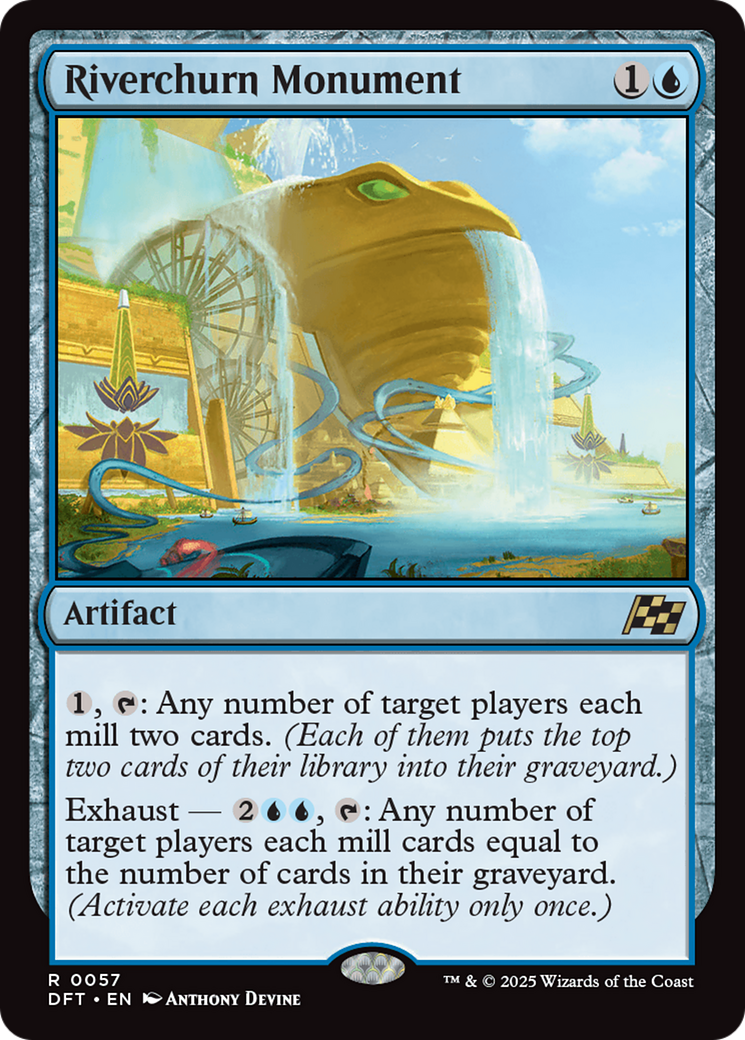 {@R} Riverchurn Monument [Aetherdrift][DFT 057]