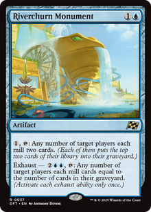 {@R} Riverchurn Monument [Aetherdrift][DFT 057]