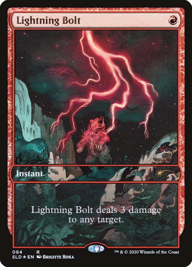 {R} Lightning Bolt (084) [Secret Lair Drop Series][SLD 084]
