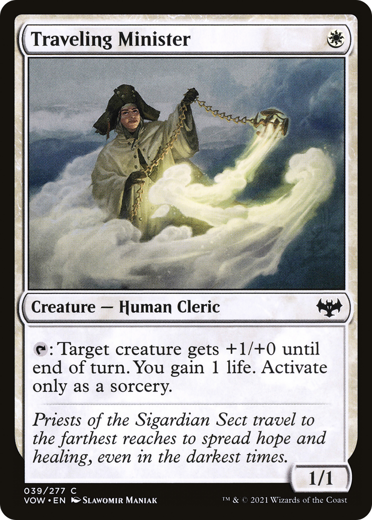 {C} Traveling Minister [Innistrad: Crimson Vow][VOW 039]