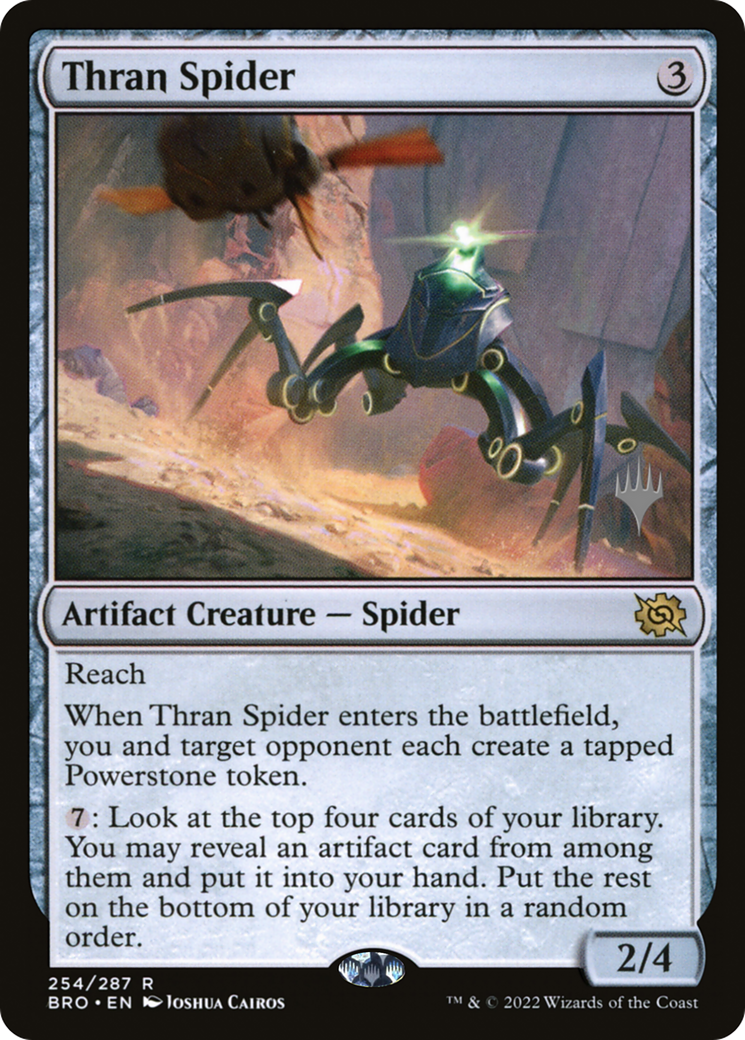 {R} Thran Spider [The Brothers' War: Promo Pack][PP BRO 254]