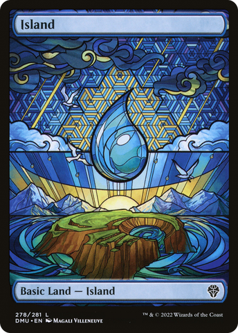 {B}[DMU 278] Island (Showcase) [Dominaria United]