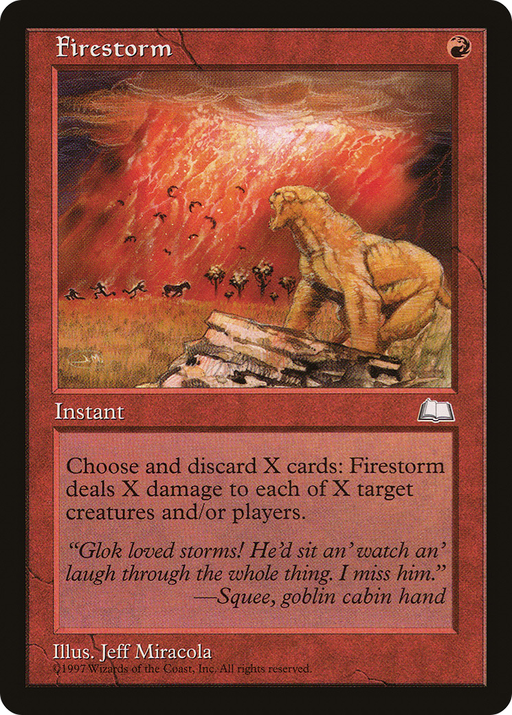 {R} Firestorm [Weatherlight][WTH 101]
