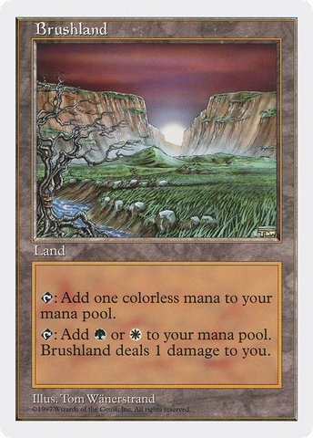 {R} Brushland [Fifth Edition][5ED 412]