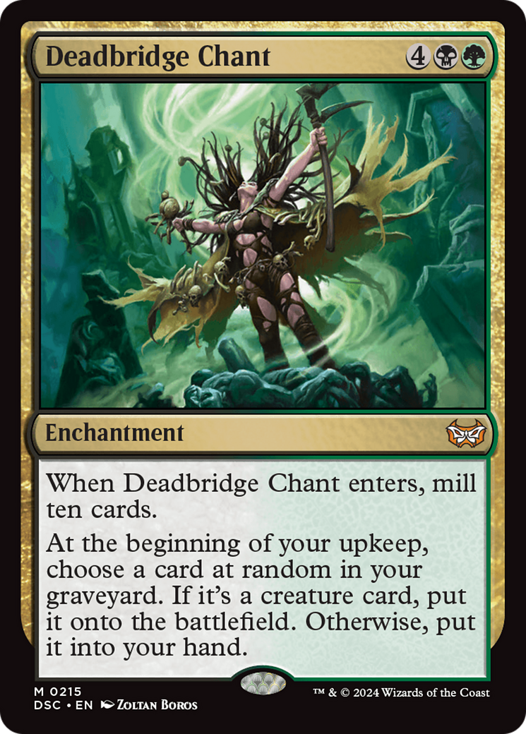 {R} Deadbridge Chant [Duskmourn: House of Horror Commander][DSC 215]