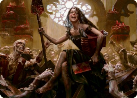 {A} Gisa, Glorious Resurrector Art Card [Innistrad: Midnight Hunt Art Series][AMID 035]