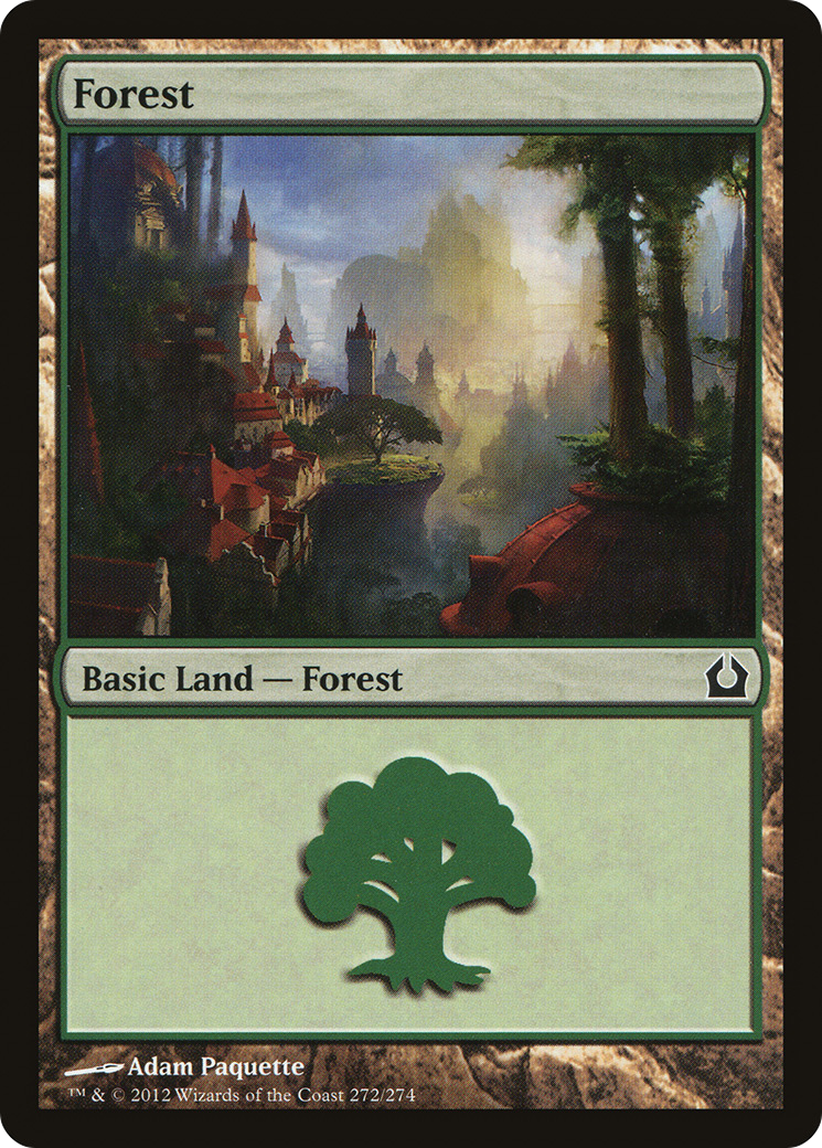 {B}[RTR 272] Forest (272) [Return to Ravnica]