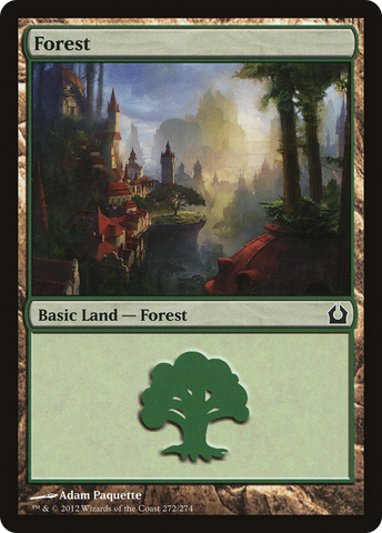 {B}[RTR 272] Forest (272) [Return to Ravnica]