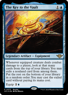 {@R} The Key to the Vault (OTJ Bundle) [Outlaws of Thunder Junction Promos][OTJ 373]