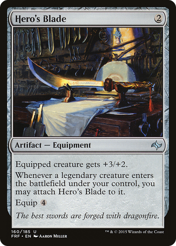 {C} Hero's Blade [Fate Reforged][FRF 160]