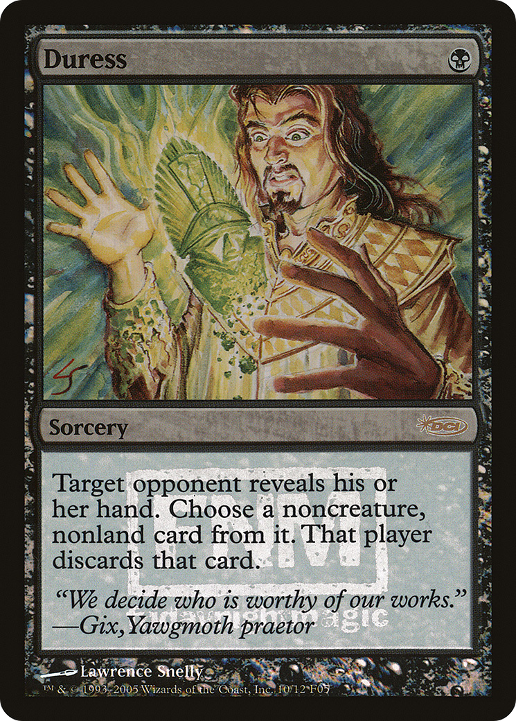 {R} Duress [Friday Night Magic 2005][PA F05 010]