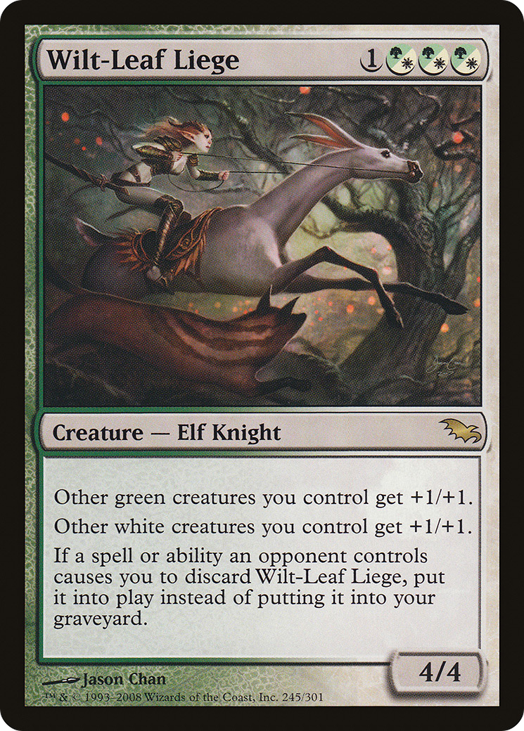 {R} Wilt-Leaf Liege [Shadowmoor][SHM 245]
