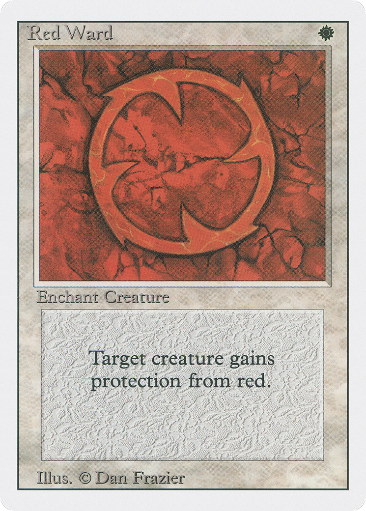 {C} Red Ward [Revised Edition][3ED 033]