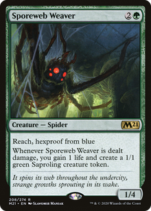 {R} Sporeweb Weaver [Core Set 2021][M21 208]