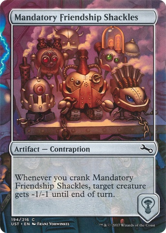 {C} Mandatory Friendship Shackles [Unstable][UST 194]