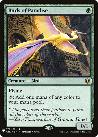 {R} Birds of Paradise [Mystery Booster][LS CN2 176]