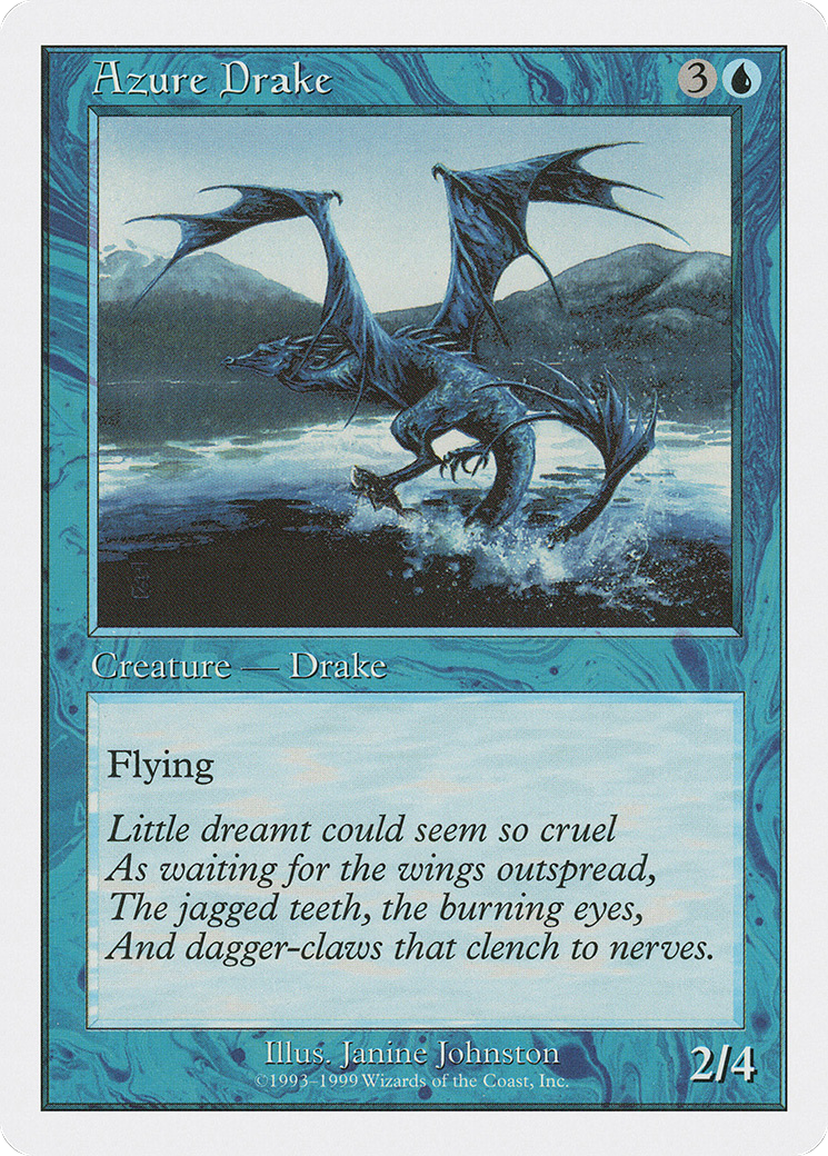 {C} Azure Drake [Battle Royale][BRB 008]
