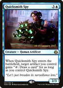 {R} Quicksmith Spy [Aether Revolt Prerelease Promos][PR AER 041]