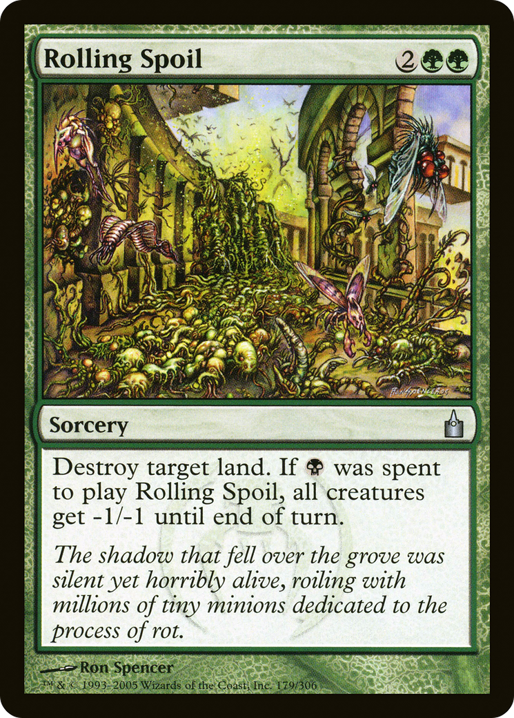 {C} Rolling Spoil [Ravnica: City of Guilds][RAV 179]