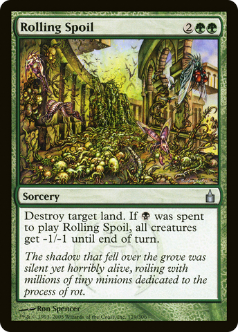 {C} Rolling Spoil [Ravnica: City of Guilds][RAV 179]