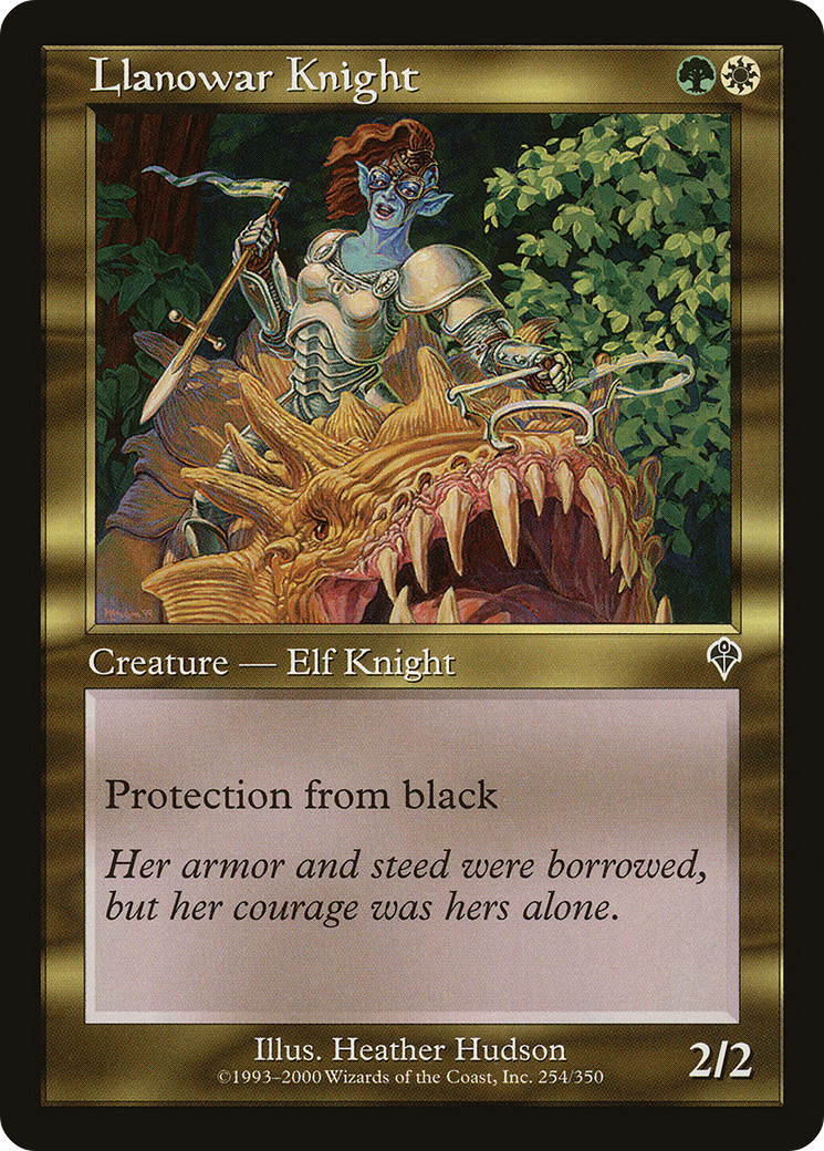 {C} Llanowar Knight [Invasion][INV 254]