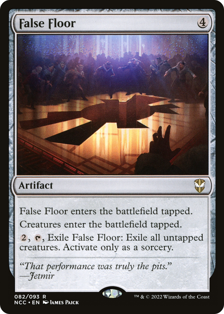 {R} False Floor [Streets of New Capenna Commander][NCC 082]