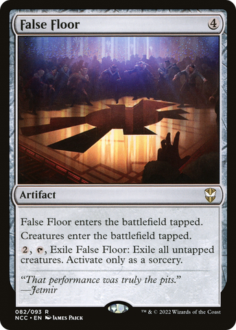 {R} False Floor [Streets of New Capenna Commander][NCC 082]