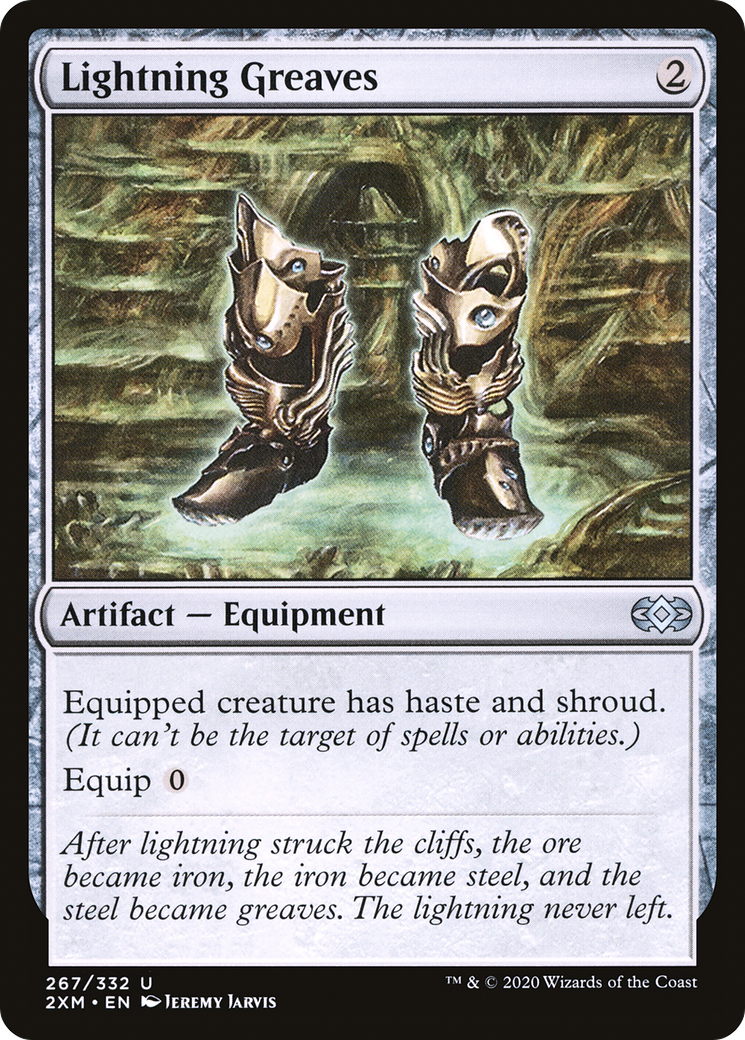 {C} Lightning Greaves [Double Masters][2XM 267]