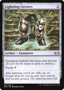{C} Lightning Greaves [Double Masters][2XM 267]