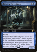 {R} Ethereal Investigator (Extended Art) [Innistrad: Crimson Vow Commander][VOC 050]