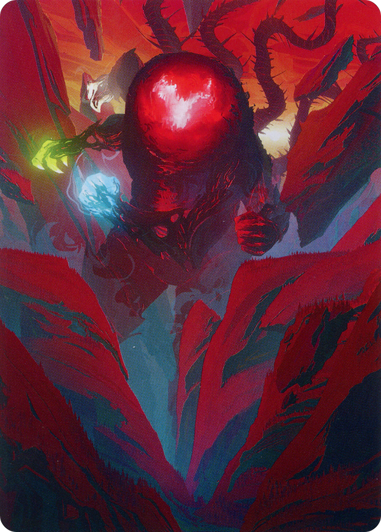 {A} Omnath, Locus of All Art Card (62) [March of the Machine Art Series][AMOM 062]
