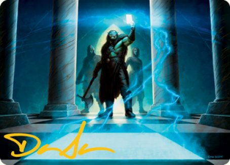 {A} Sudden Insight Art Card (Gold-Stamped Signature) [Dungeons & Dragons: Adventures in the Forgotten Realms Art Series][GS AAFR 039]